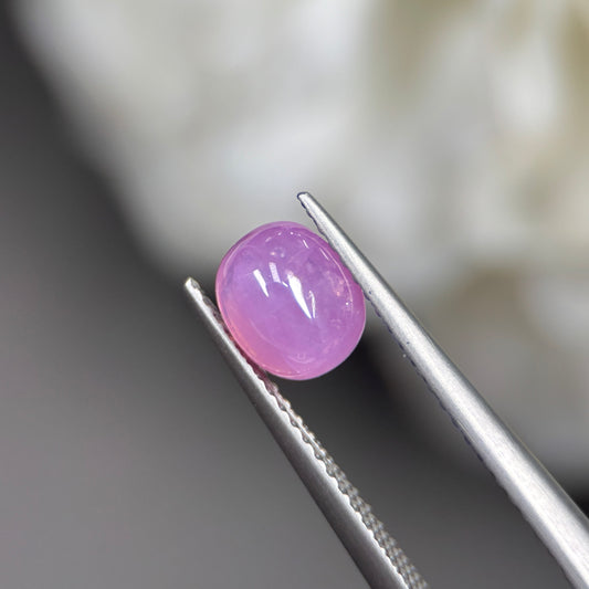 1,59ct Natural Pink Cacbochon Sapphire Viet Nam. No Treatment Sapphire Luc Yen.