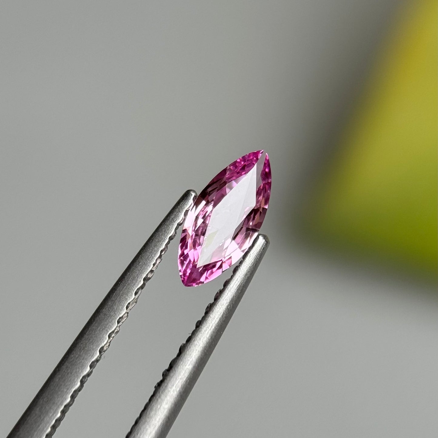 0.45 ct Natural Lite Pink Spinel Vietnam. Marquise Shape.