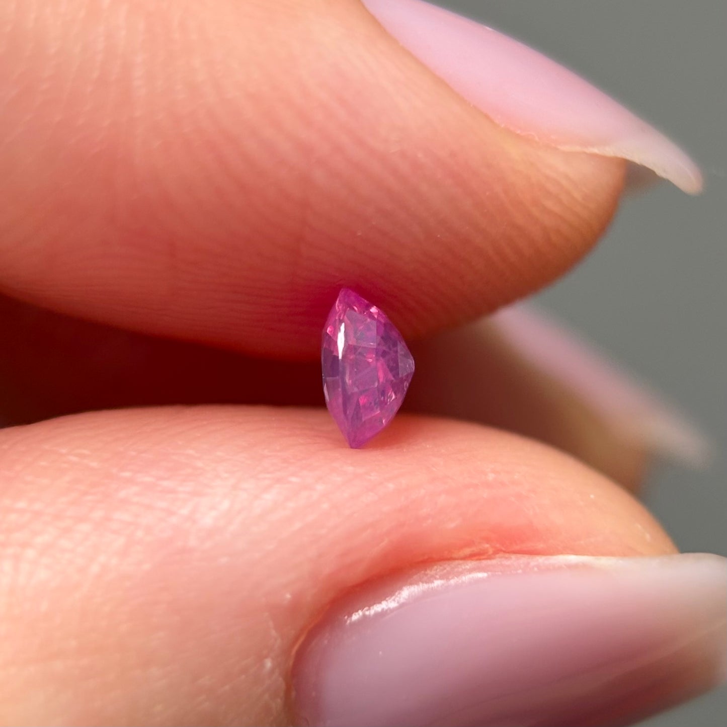 0.43ct Natural Milky Pink Sapphire Vietnam
