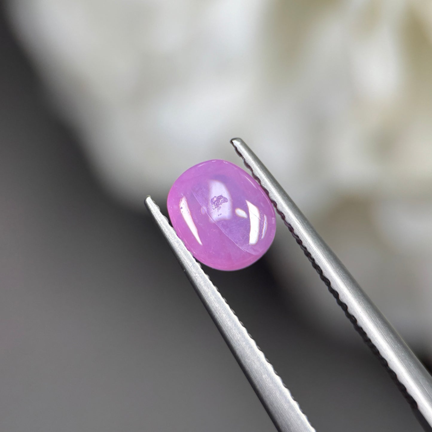 1,59ct Natural Pink Cacbochon Sapphire Viet Nam. No Treatment Sapphire Luc Yen.