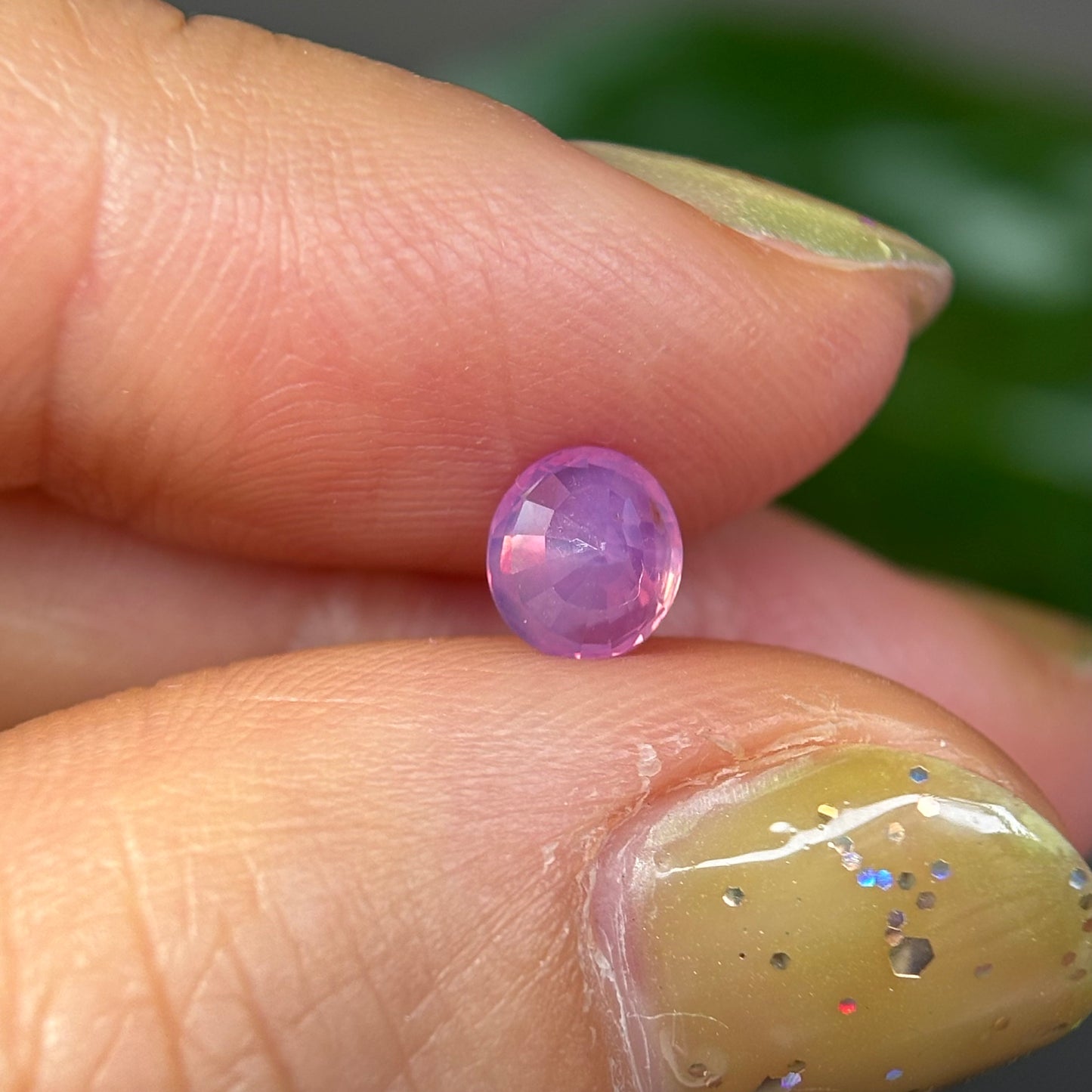 0.82ct Natural Pink Milky Sapphire Vietnam