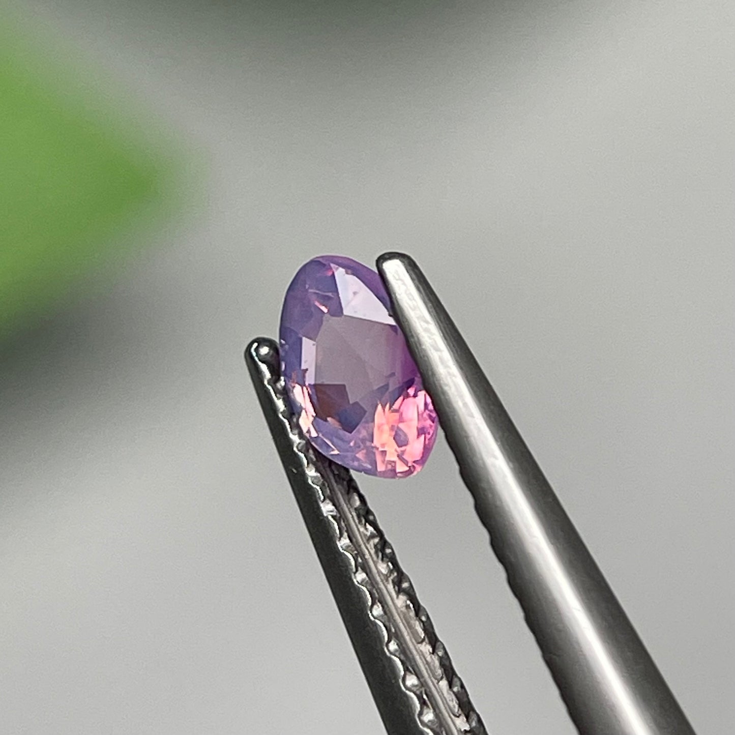 0.49ct Natural Orangish Purple Milky Sapphire Vietnam
