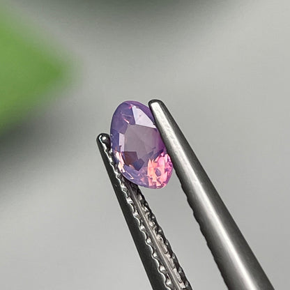 0.49ct Natural Orangish Purple Milky Sapphire Vietnam