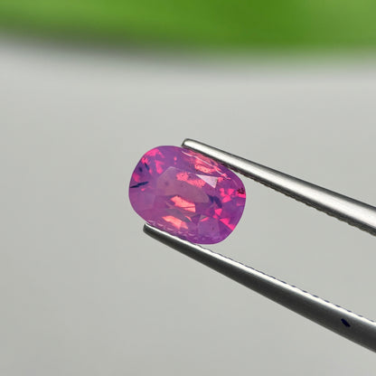 2.52ct Natural Purplish Pink Milky Sapphire Vietnam.