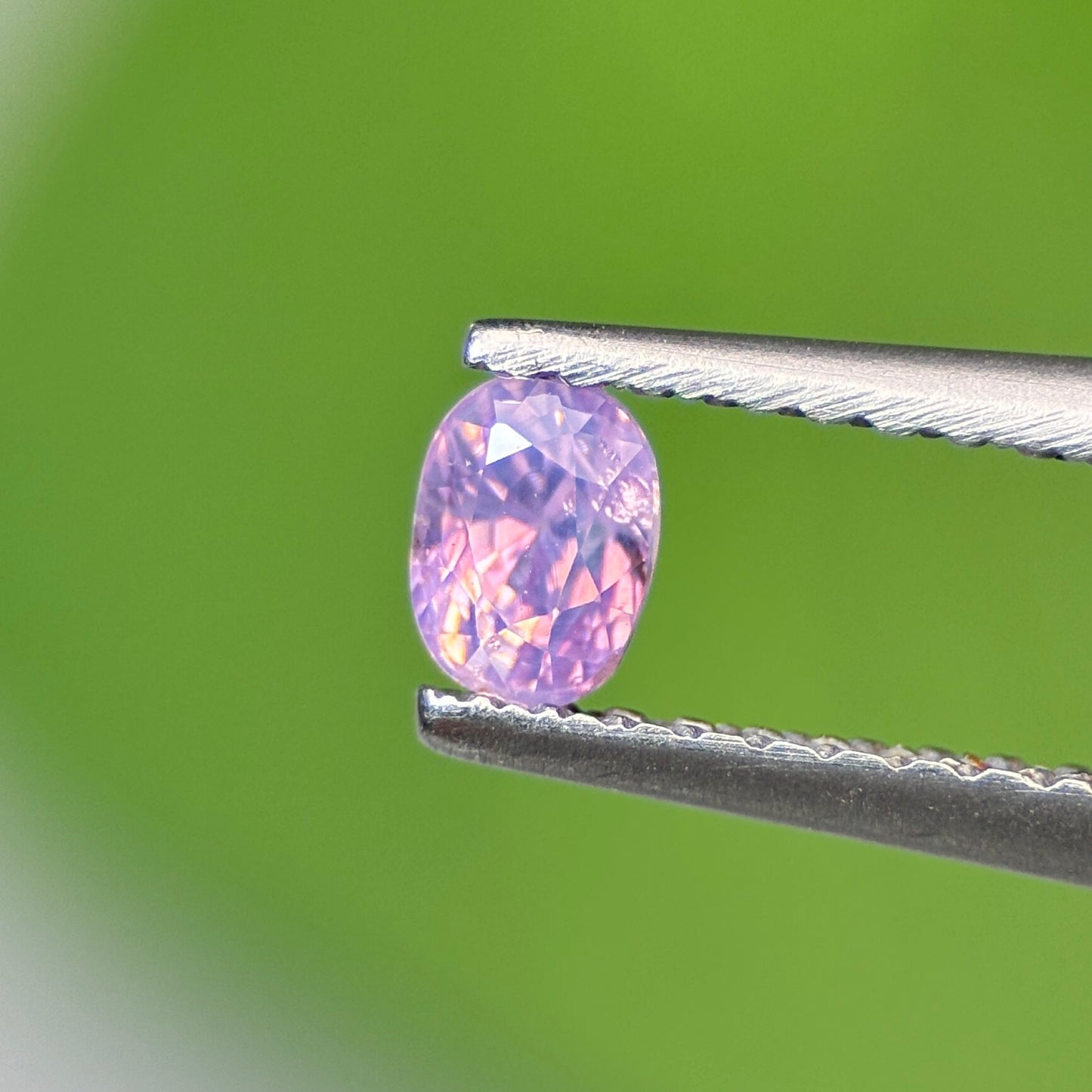 0.32 ct Natural Purple Milky Sapphire Vietnam. Cushion Shape. No Treatment