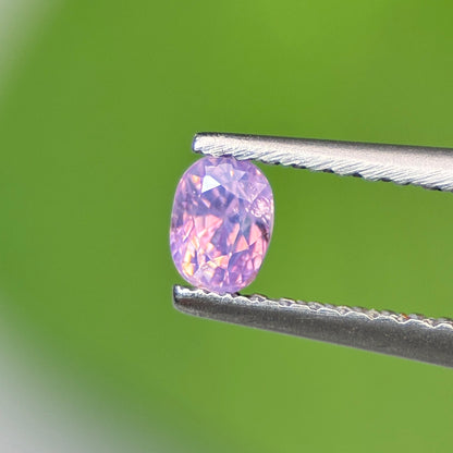 0.32 ct Natural Purple Milky Sapphire Vietnam. Cushion Shape. No Treatment