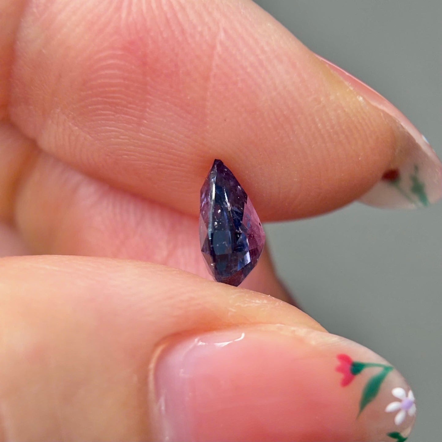 1.26ct Natural Purplish Blue Spinel Vietnam