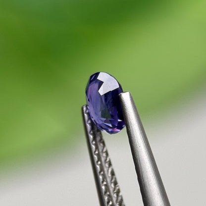 0.52 ct Natural Blue Sapphire Vietnam. Oval Shape. No Treatment.