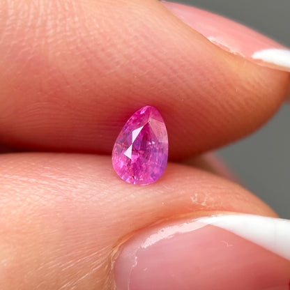0.36ct Natural Milky Pink Sapphire Vietnam