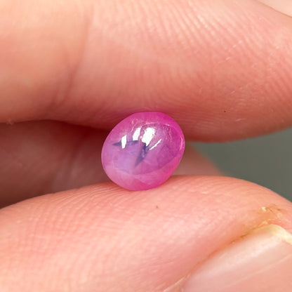 1,01ct Natural Pink Milky Cacbochon Sapphire Viet Nam. No Treatment Sapphire Luc Yen.