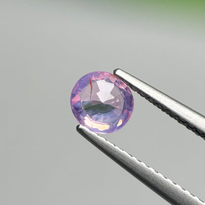 0.61 ct Natural Pink Milky Sapphire Vietnam. Cushion Shape.