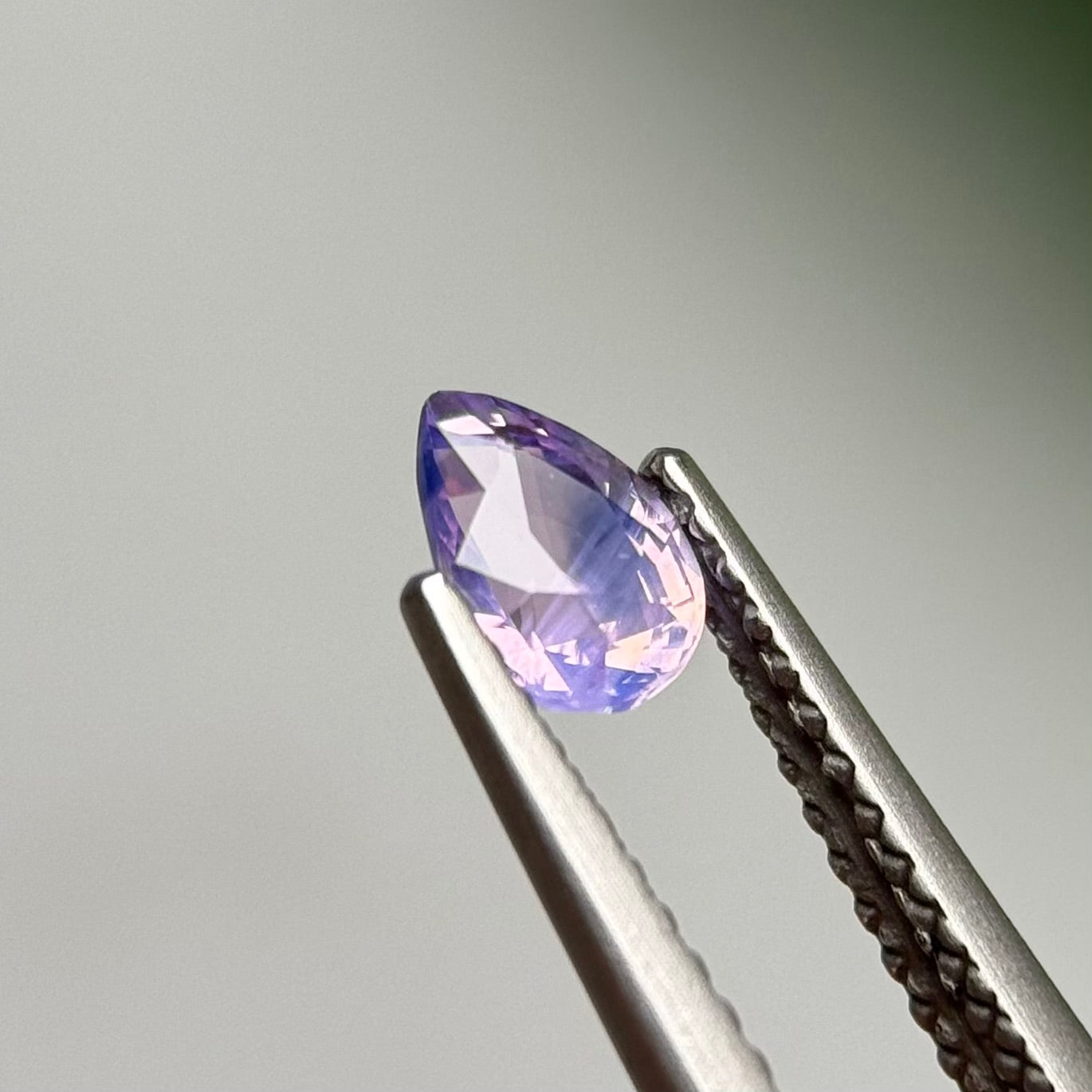 0.55ct Natural Whitish Purple Milky Sapphire Vietnam.