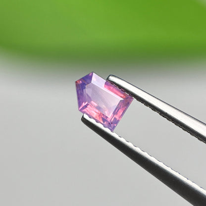0.62ct Natural Pinkish Purple Sapphire Vietnam. No treatment.