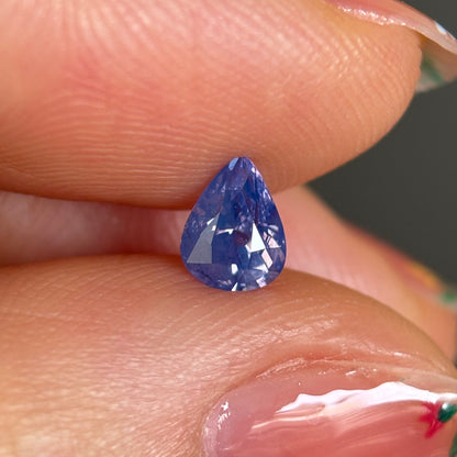 0.59ct Natural Blue Milky Sapphire Vietnam.