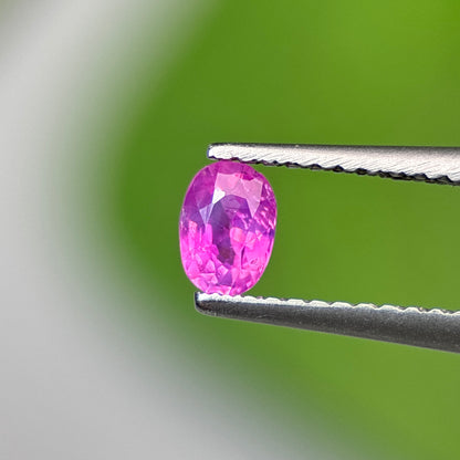 0.36 ct Natural Purple Milky Sapphire Vietnam. Cushion Shape. No Treatment