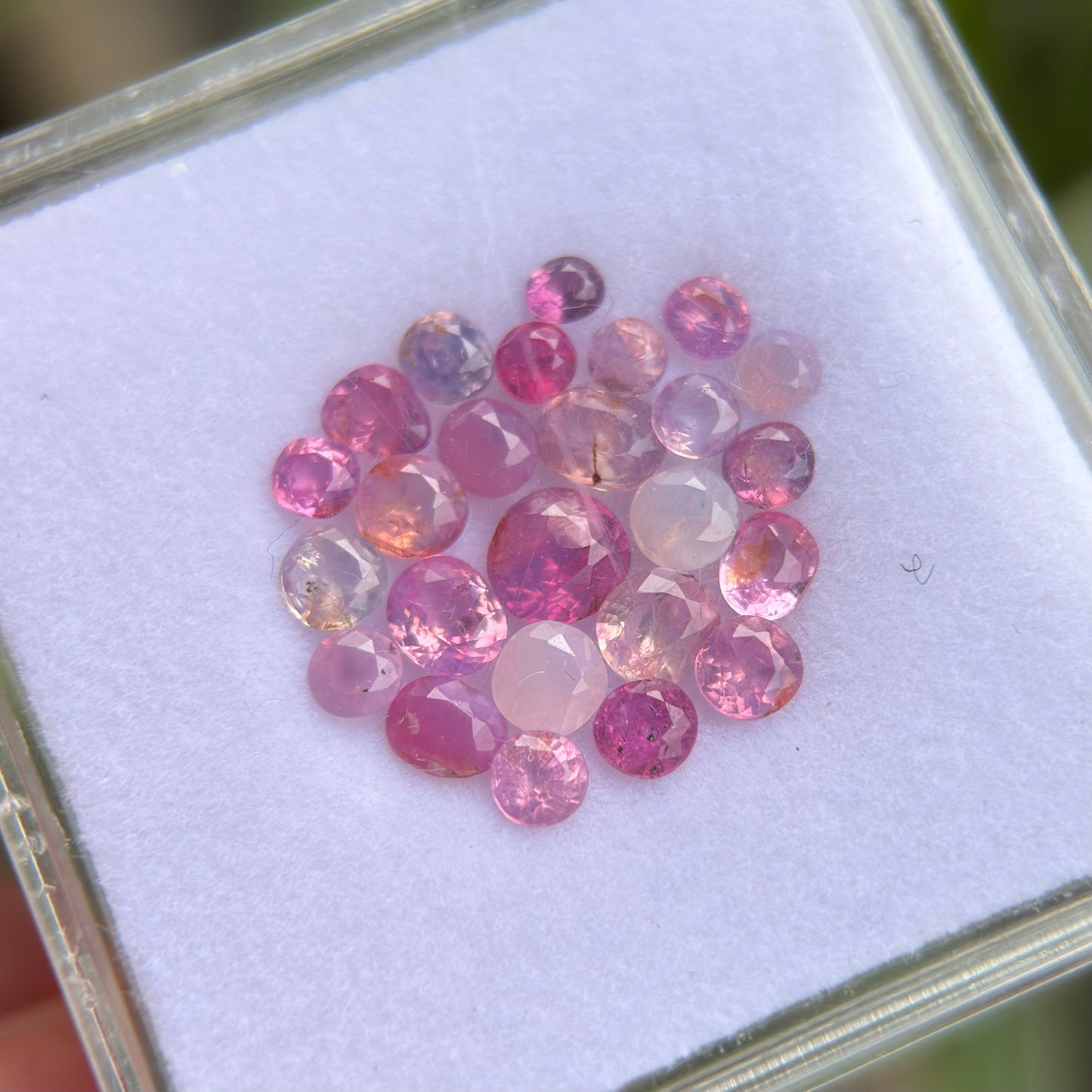 5.92 ct/ 25 Pcs Natural Mix Color Spinel Vietnam. Free Shape. No Treatment.