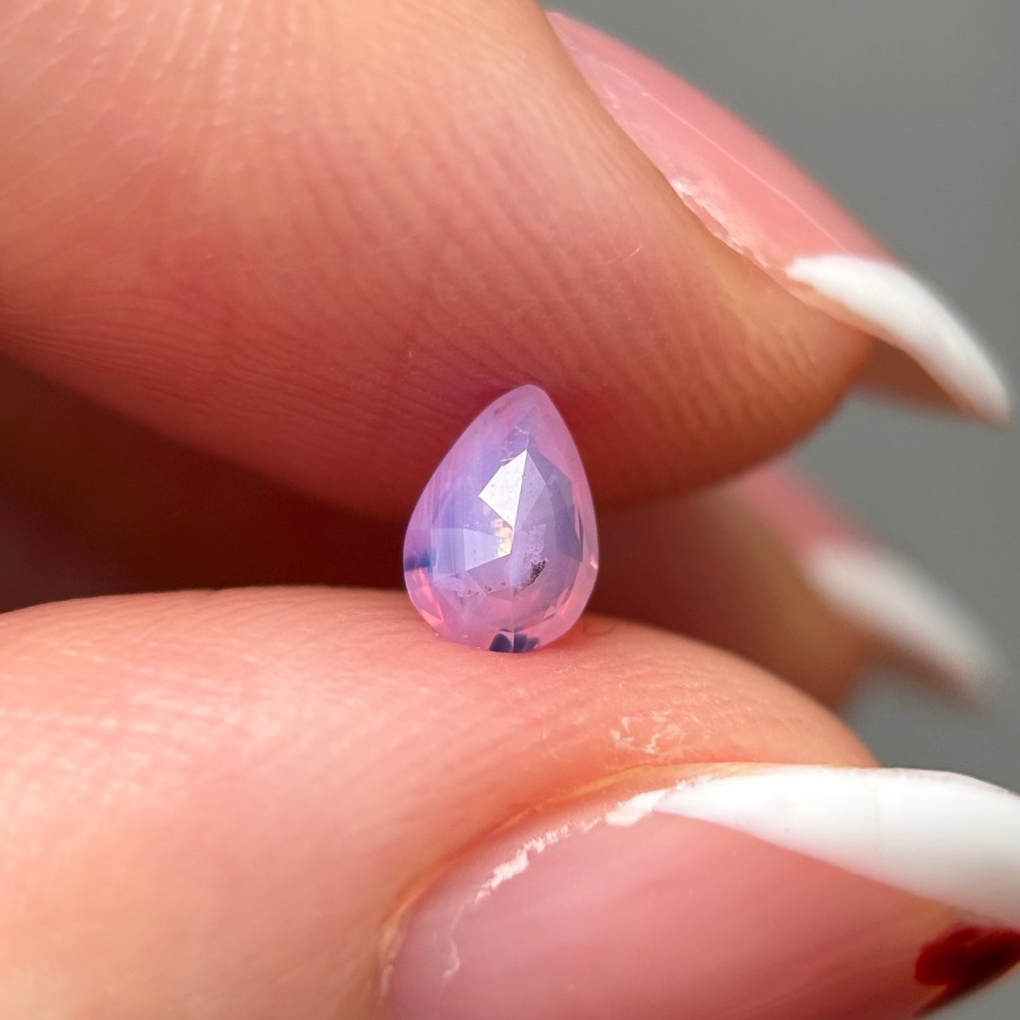 0.40ct Natural Milky Pink Sapphire Vietnam