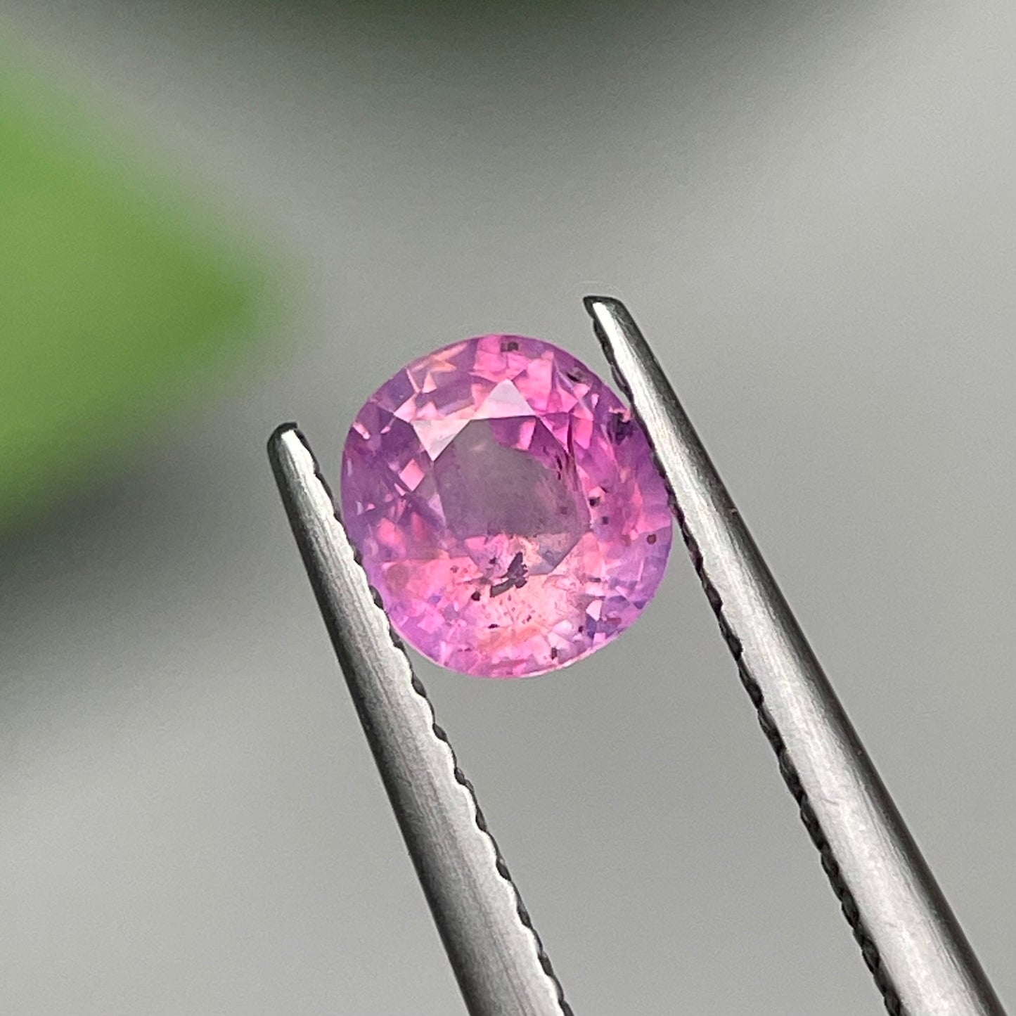 0.91ct Natural Pink Milky Sapphire Vietnam