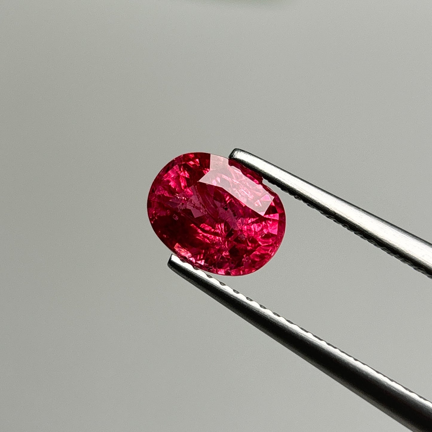 1.66ct Natural Brownish Orange Spinel Vietnam. Cushion Shape.