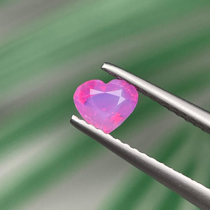 0.71ct Natural Milky Padparadscha Sapphire Vietnam