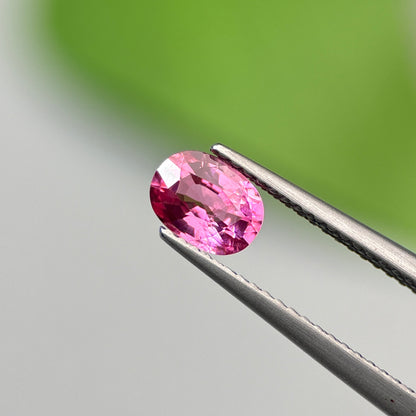 0.97 ct Natural Brownish Pink Spinel Vietnam. Cushion Shape. No Treatment.