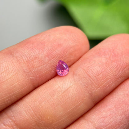 0.34ct Natural Pink Milky Sapphire Vietnam.