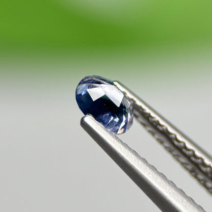 0.53 ct Natural Blue-White Sapphire Vietnam. Cushion Shape.