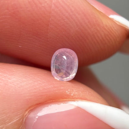 0.36ct Natural Milky Pink Sapphire Vietnam