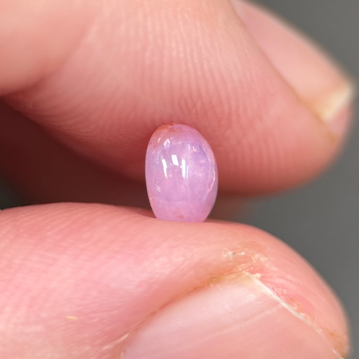 0,97ct Natural Pink Cacbochon Sapphire Viet Nam. No Treatment Sapphire Luc Yen.