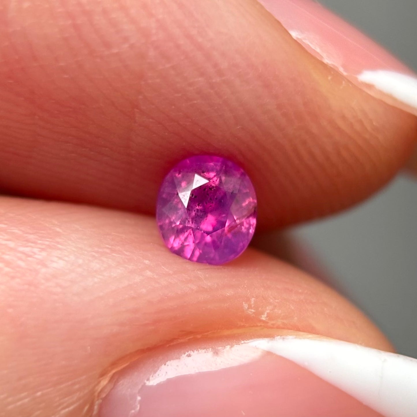 0.30ct Natural Milky Pink Sapphire Vietnam