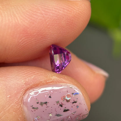 1.20 ct Natural Purple Milky Sapphire Vietnam