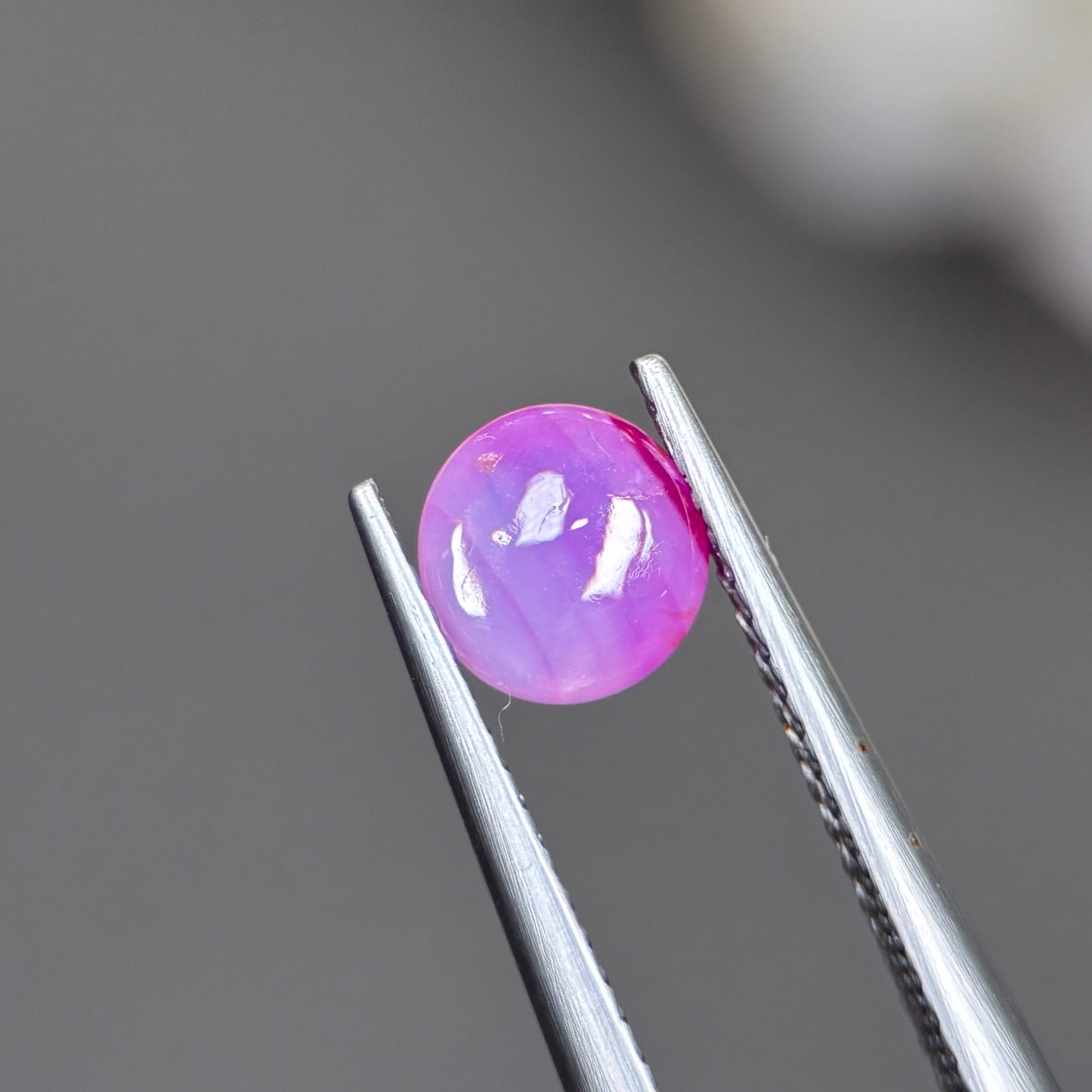 1,26ct Natural Pink Cacbochon Sapphire Viet Nam. No Treatment Sapphire Luc Yen.