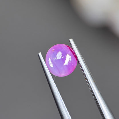 1,26ct Natural Pink Cacbochon Sapphire Viet Nam. No Treatment Sapphire Luc Yen.