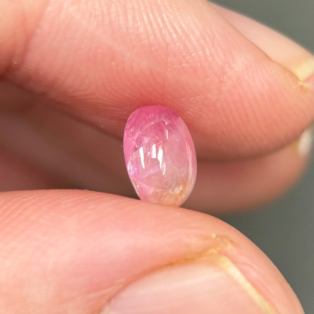 1,76ct Natural Pink Cacbochon Sapphire Viet Nam. No Treatment Sapphire Luc Yen.