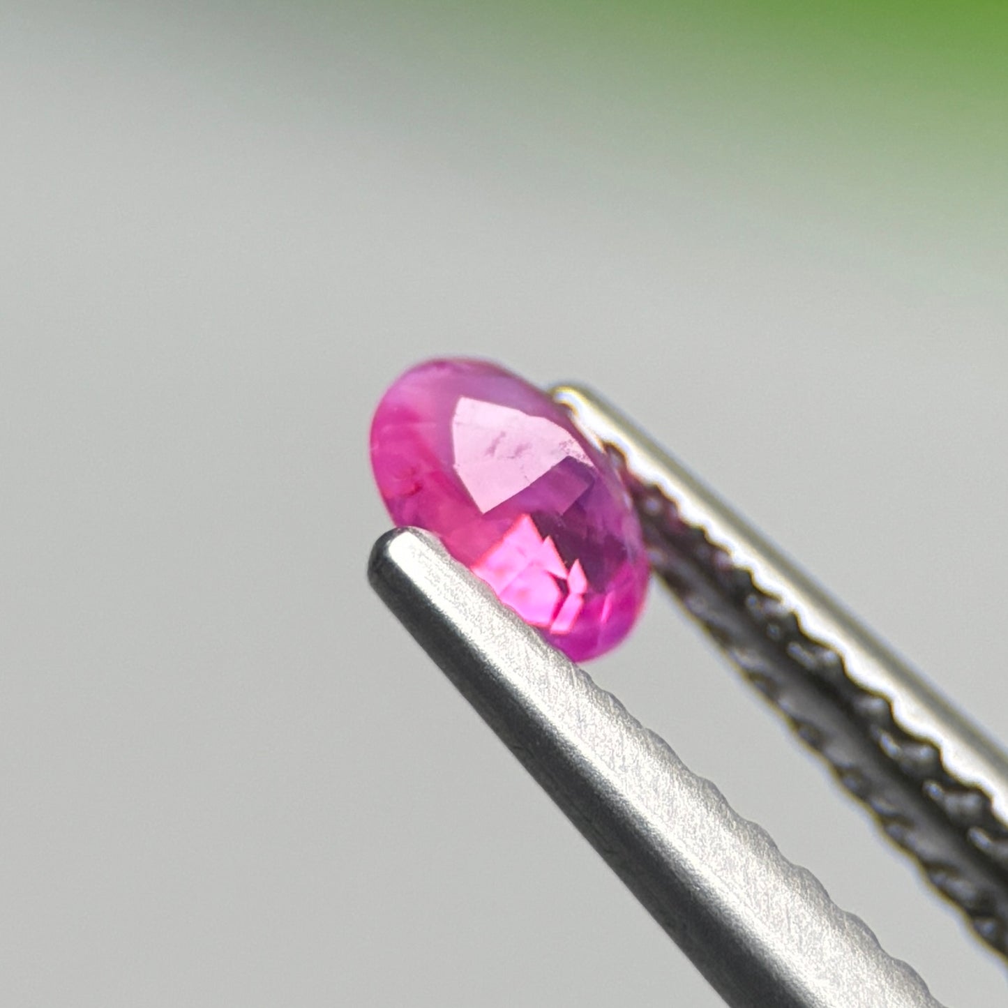 0.30 ct Natural Pink Milky Sapphire Vietnam. Cushion Shape.