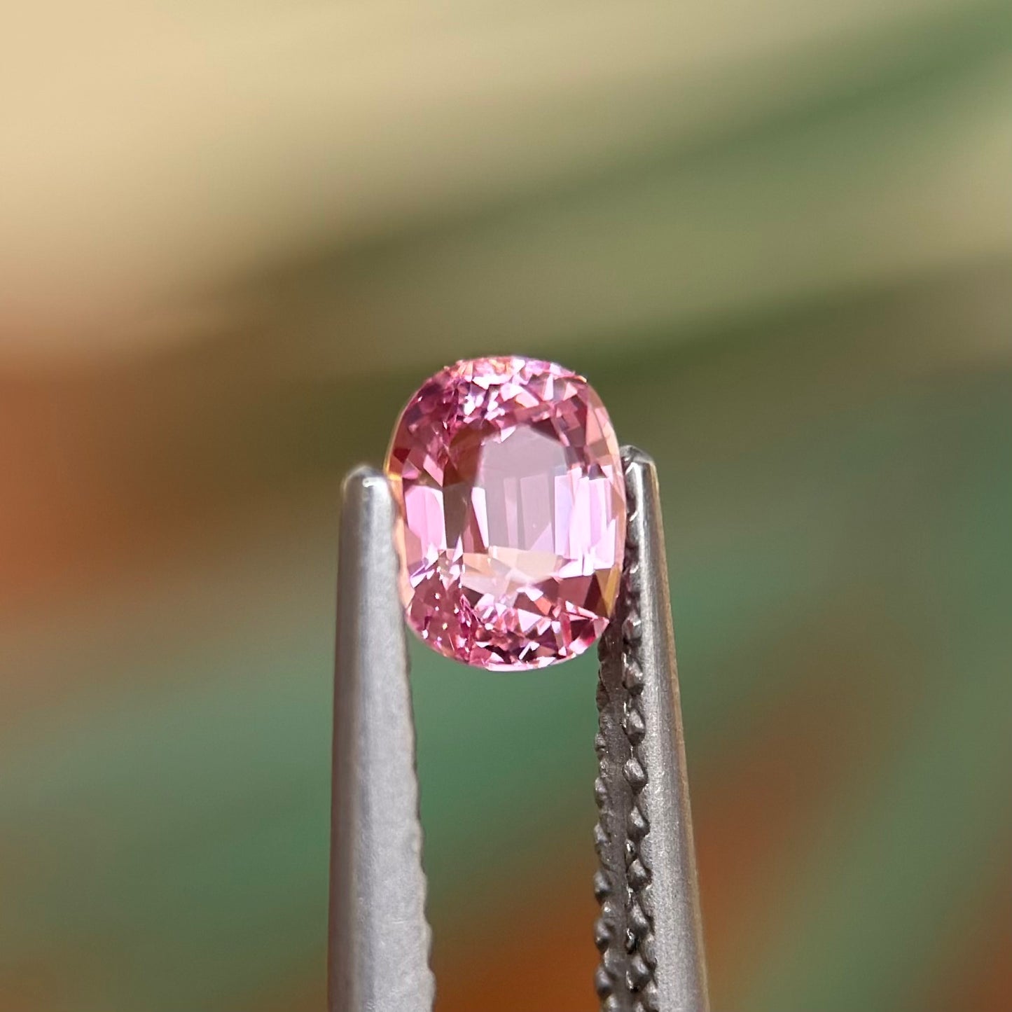 0.61 ct Natural Pink Spinel Vietnam. Cushion Shape. No Treatment.