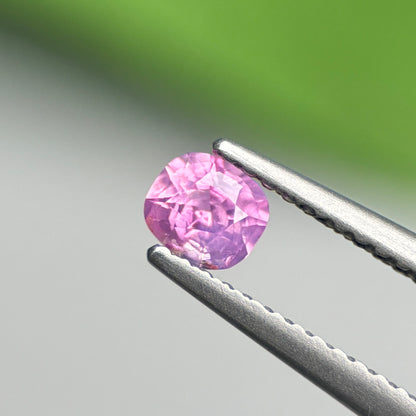 0.45 ct Natural Pink Sapphire Vietnam. Cushion Shape.