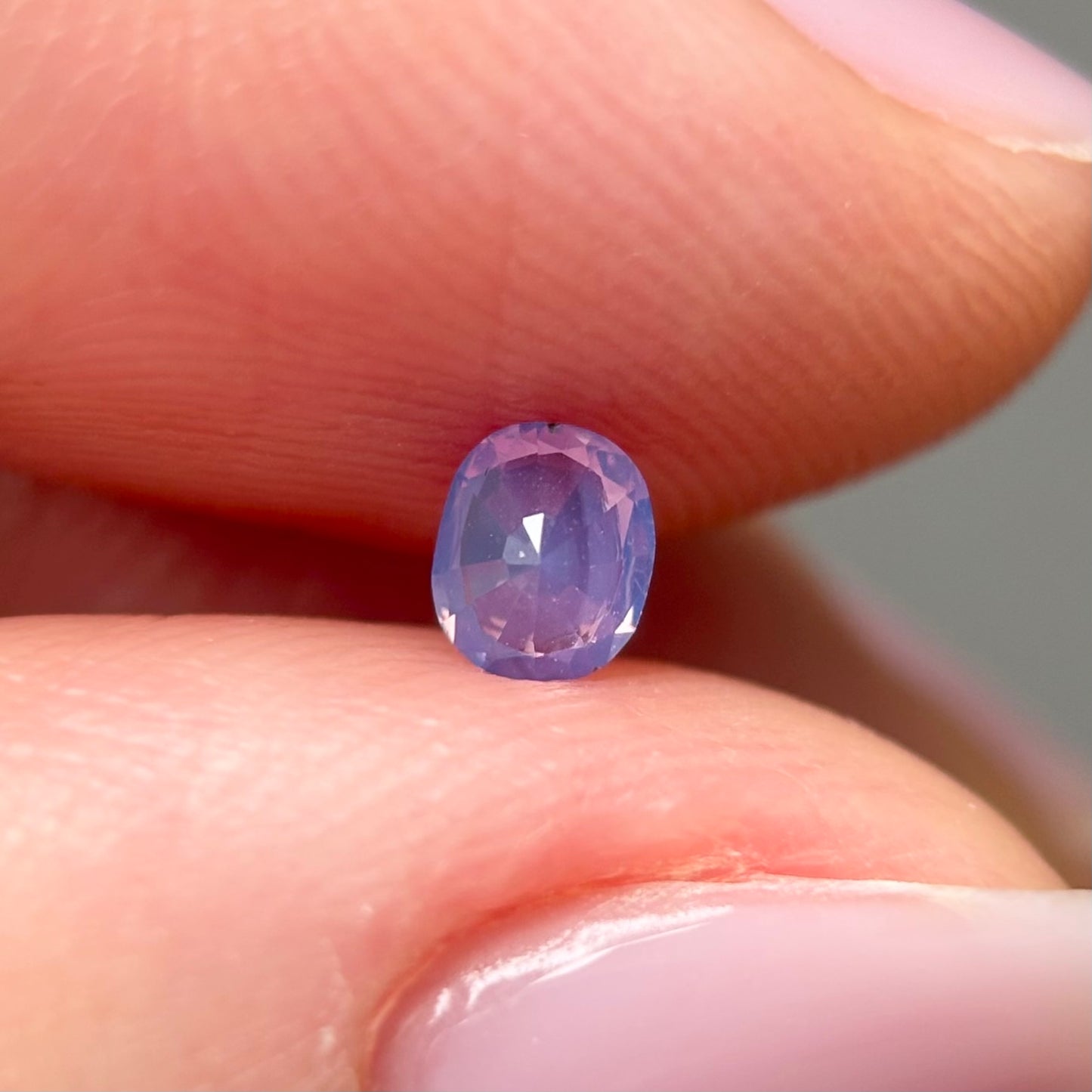 0.25ct Natural Milky Purple Sapphire Vietnam