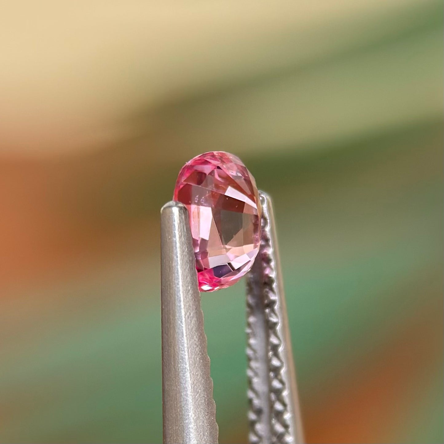 0.61 ct Natural Pink Spinel Vietnam. Cushion Shape. No Treatment.