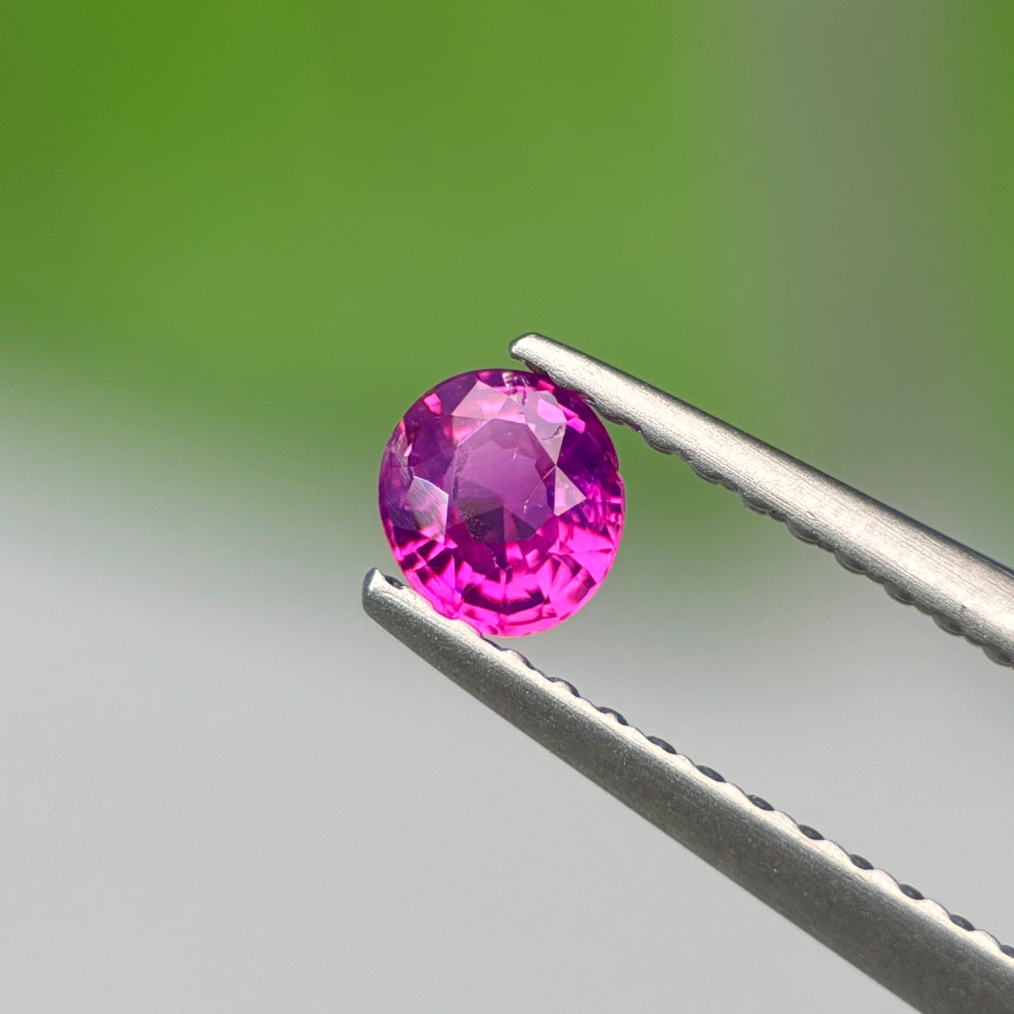 0.27 ct Natural Purple Milky Sapphire Vietnam. Oval Shape. No Treatment.