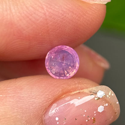 0.86ct Natural Pink Milky Sapphire Vietnam.
