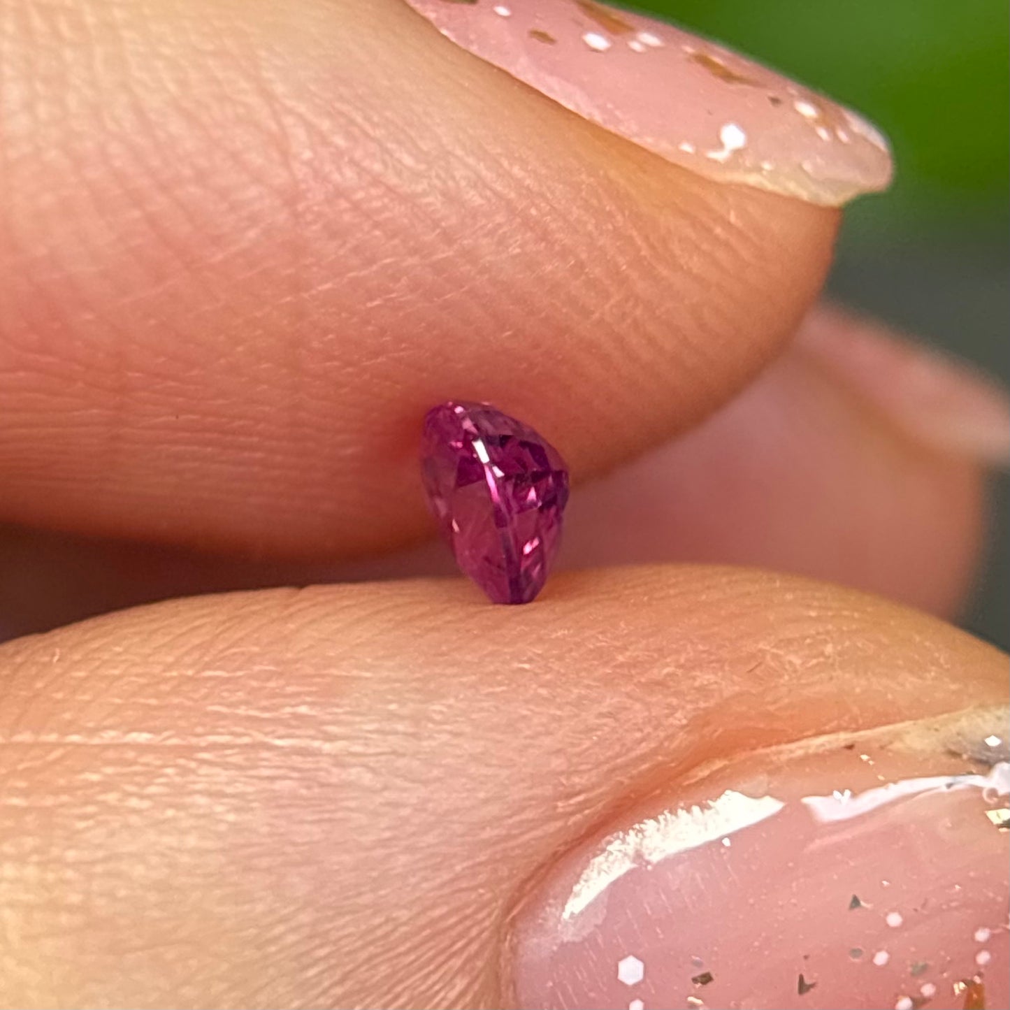 0.38ct Natural Pink Milky Sapphire Vietnam.