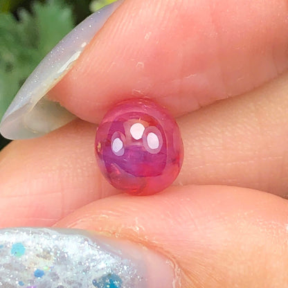 3,58ct Natural Pink Cacbochon Sapphire Viet Nam. No Treatment Sapphire Luc Yen.