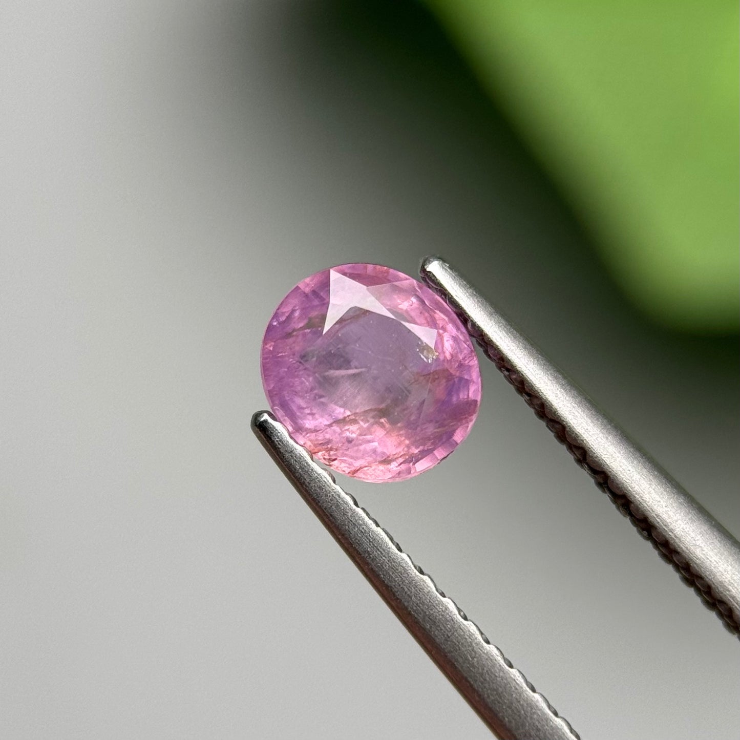 0.92ct Natural Pink Milky Sapphire Vietnam.