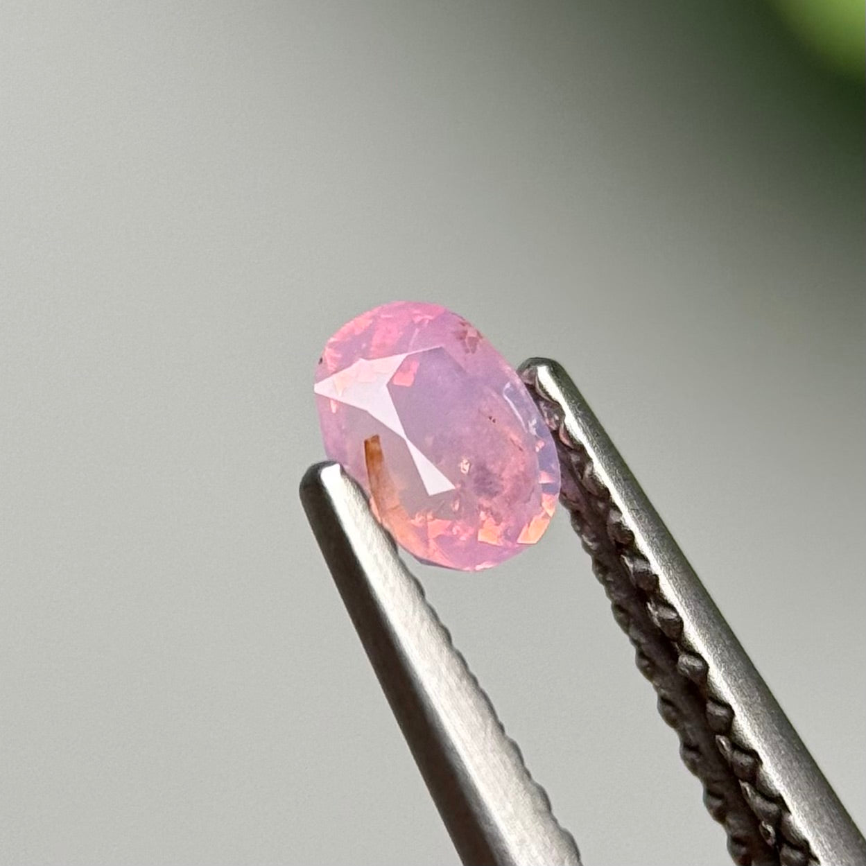 0.41ct Natural Pink Milky Sapphire Vietnam.