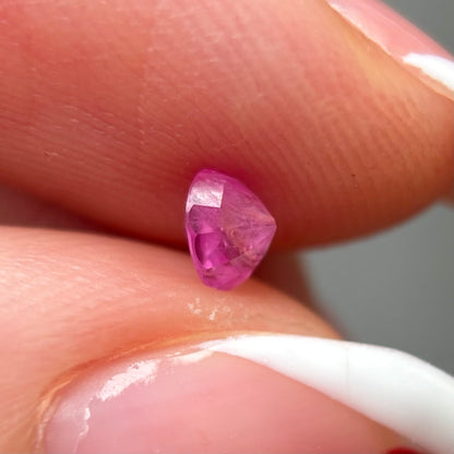 0.35ct Natural Milky Pink Sapphire Vietnam