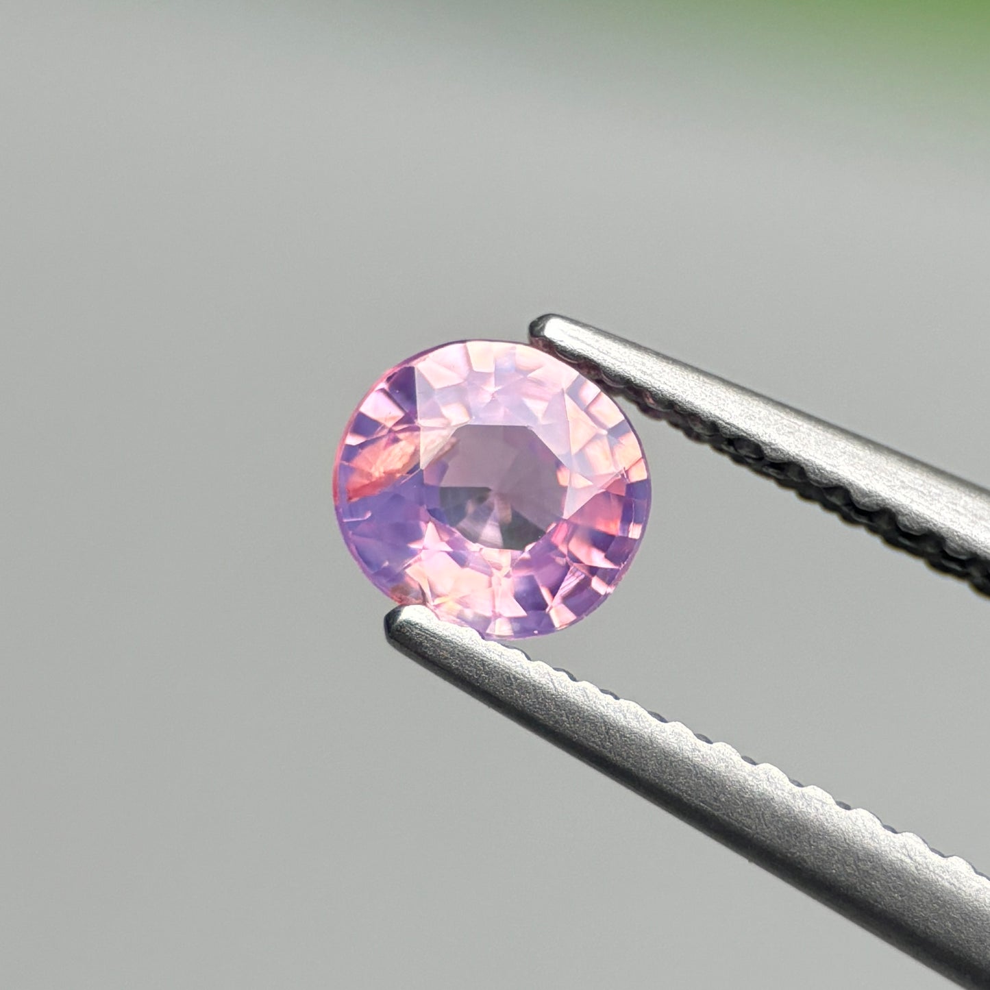 0.61 ct Natural Pink Milky Sapphire Vietnam. Cushion Shape.