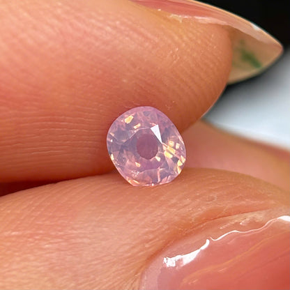 0.49ct Natural Milky Light Purple Sapphire Vietnam