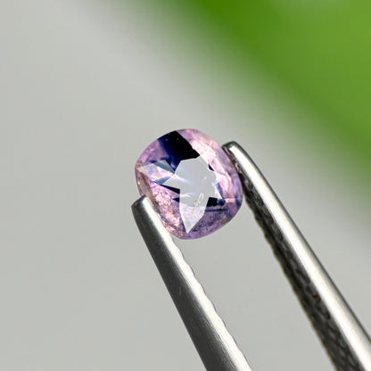 0.48 ct Natural Blueish White Milky Sapphire Vietnam. Cushion Shape.