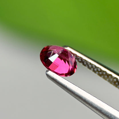 0.58 ct Natural Brownish Red Spinel Vietnam. Cushion Shape. No Treatment.